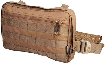 EMERSONGEAR Recon Kit Bag Tool Pouch, Combat Tactical Molle Vest Pouch EDC Chest Bag Military Small Chest Pack for Daily Use Coyete Brown