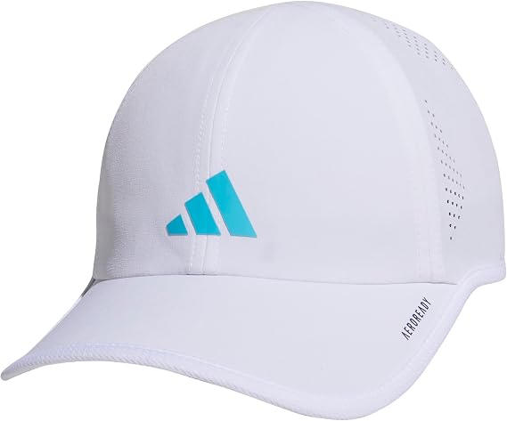 adidas Superlite 4 Hat | Moisture-Wicking Sweatband, Adjustable Fit, UPF 50 Sun Shield, Cuts Glare, Fits Most Men, Secure All-Day Comfort