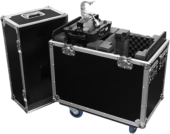 ODYSSEY FZCHINT350X2W DJ Case | Rugged tour-grade transport for intelligent stage fixtures, protective interior padding, built for gigging rigs on the go