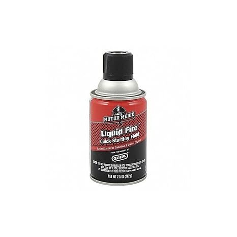 Gunk 7.8 Oz Liquid Fire Starting Fluid M3911 [Set of 12]