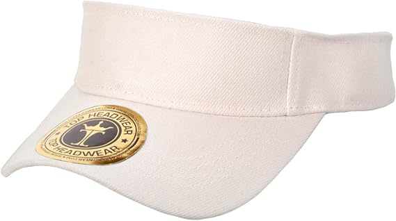 TOP HEADWEAR Solid Adjustable Blank Visor