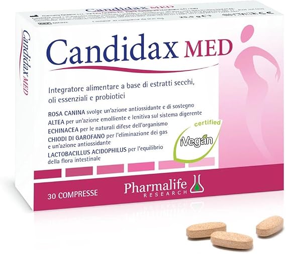 Pharmalife Research Candidax Med 30 Compresse
