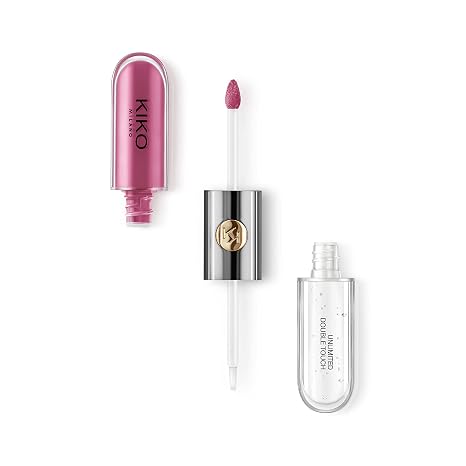 KIKO Milano Unlimited Double Touch 118 Liquid Lipstick with Long Hold (12 hours) with 2 Step Application Radiant Finish