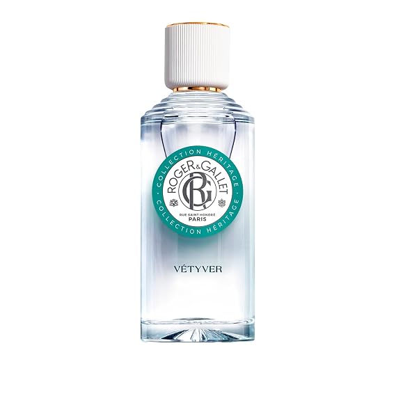 Roger & Gallet Wellbeing Fragrant Water Spray Light Eau Fraiche Body Mist with Natural Origin Ingredients, Refreshing Everyday Fragrance for Women (Vetyver | 3.3 Oz.)