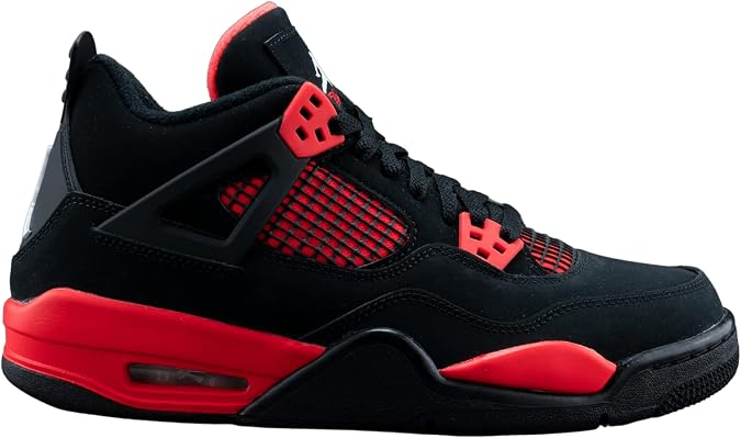 Jordan Youth Air 4 Retro GS 408452 016 Red Thunder - Size 6Y