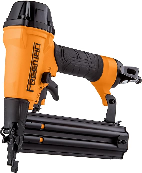 Freeman 2nd Generation Pneumatic 18-Gauge 2" Brad Nailer | G2BR50 | Finish Work, Trim, Moulding, Cabinetry, Window Casings, Picture Frame Assembly, Hobbies and Crafts