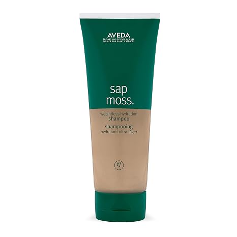 Aveda Sap Moss Weightless Hydration Shampoo | Gently Cleanses | Silicone Free | For Normal to Dry Hair | Earthy Aroma with Jasmine Olibanum Cypress |94% Naturally Derived*, 6.7 Fl Oz