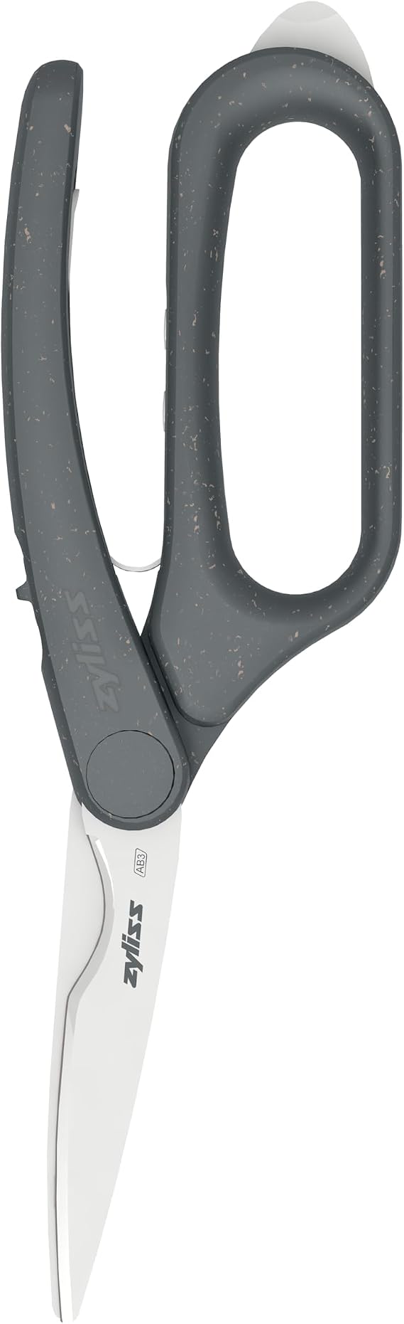 Zyliss All Purpose Shears - Stainless Steel, Heavy-Duty Kitchen Scissors for Food - Spring-Assisted Chef Scissors for Poultry, Vegetables & More - Dishwasher Safe - Multi-Purpose Kitchen Tool