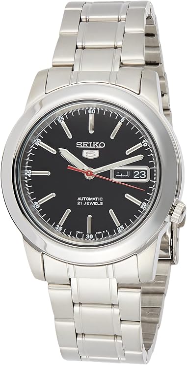 Seiko Men's SNKE53K1S Stainless-Steel Analog with Black Dial Watch