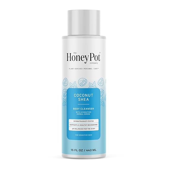 The Honey Pot Company - Body Wash for Women - Coconut Shea