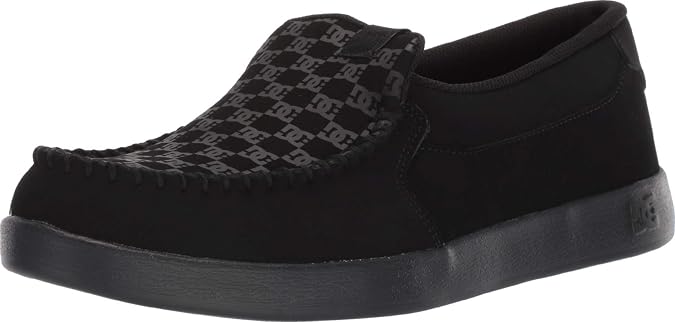 DC Men's Villain Slip On Low Top Slipper Casual Sneaker Shoe