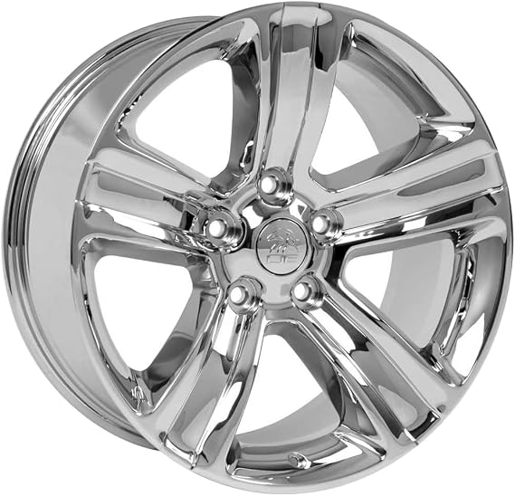OE Wheels DG65-20090-5550-19C 20" Replica Wheel DG65 Fits Dodge RAM Rim 20x9 Chrome Wheel