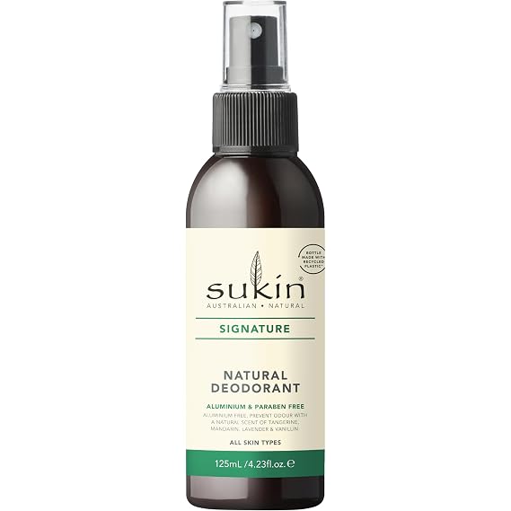 Sukin Deodorant, 4.23 Fluid Ounce