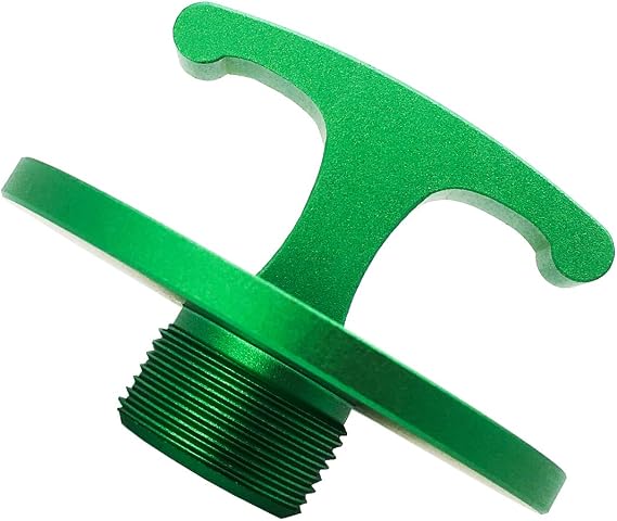 Aluminum Alloy-Oil Filter Plug Tool,Oil Filter Plug Cap Off Tool for Dodge Ram 05083285AA MO285 Turbo Diesel 5.9L 6.7L Cummins-Green