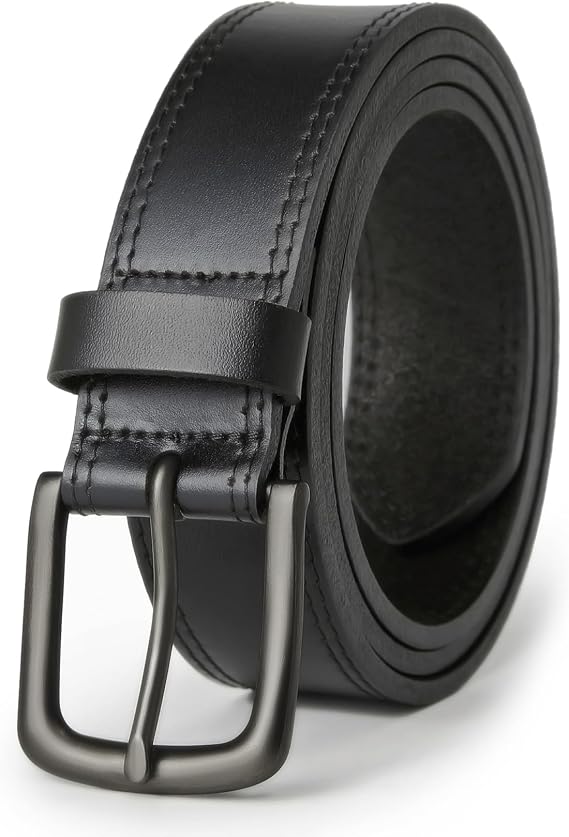 Vatan Men's Full Grain Leather Casual Every Day Jean Belt Handmade (35mm)