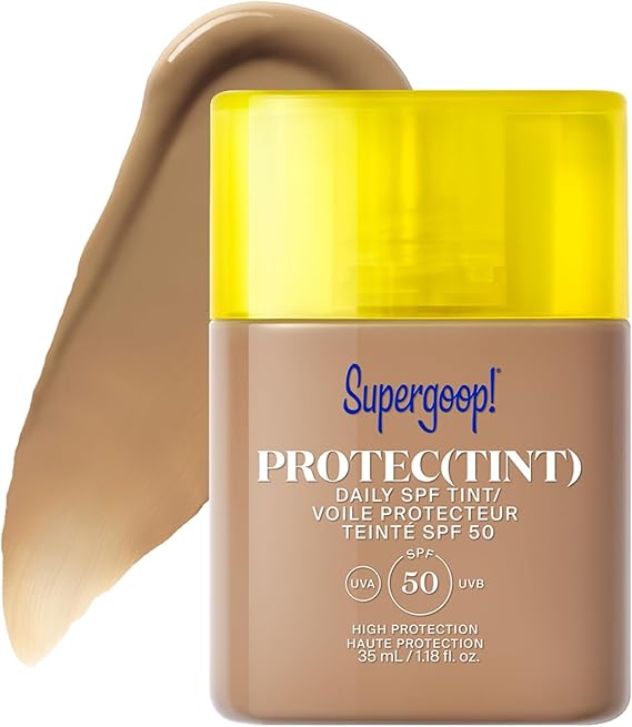 Supergoop! Protec(tint) Daily Skin Tint SPF 50-32N - Light, Buildable Coverage for Immediately Smooth, Even-Looking Skin - Natural Finish