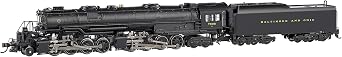 Bachmann Trains - EM-1 2-8-8-4 - ECONAMITM DCC Sound Value Equipped Locomotive - B&O #7606 - Early Large Dome - N Scale