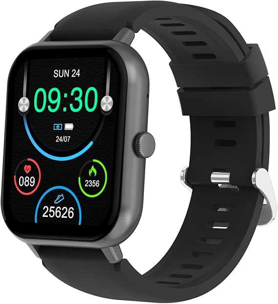 Smart Watch for Motorola Moto G Play (2024) - with Bluetooth Call, 1.9" HD Touch Screen Fitness Tracker 50+ Sport Modes Elegant Activity Tracker for Android/iOS Phones - Black