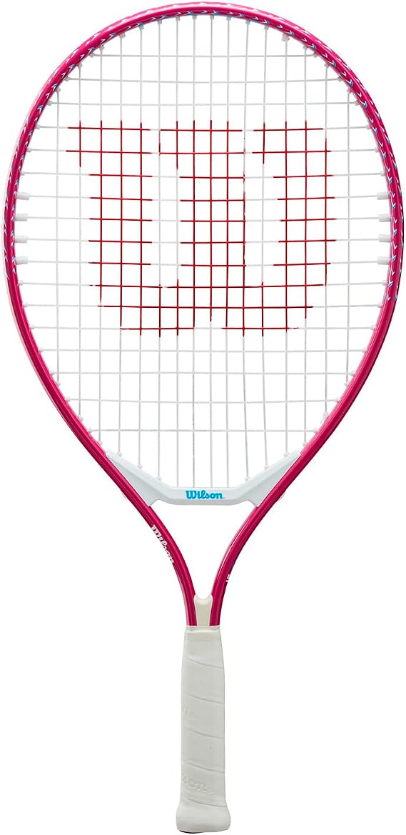 Wilson Ultra Power 21" Junior Recreational Tennis Racket - Pink/White/Blue