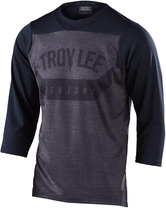 Troy Lee Designs Cycling MTB Bicycle Mountain Bike Jersey Shirt for Men, Jersey (Black, X-Large)