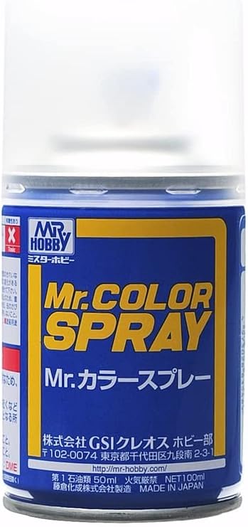 GSI Creos Mr. Color Spray 100ml, Flat Clear
