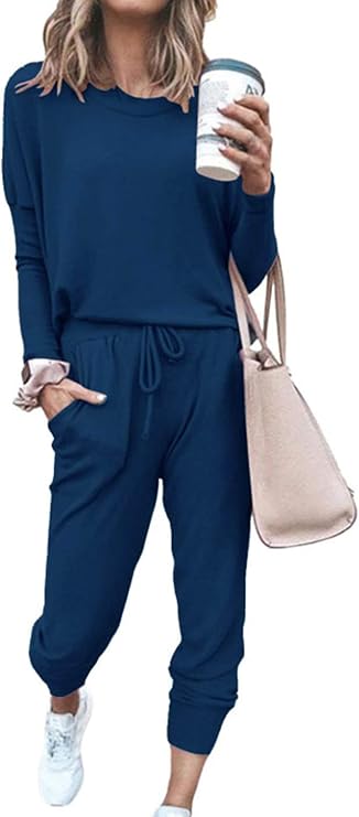 PRETTYGARDEN Travel Outfit Women 2 Piece Lounge Sets