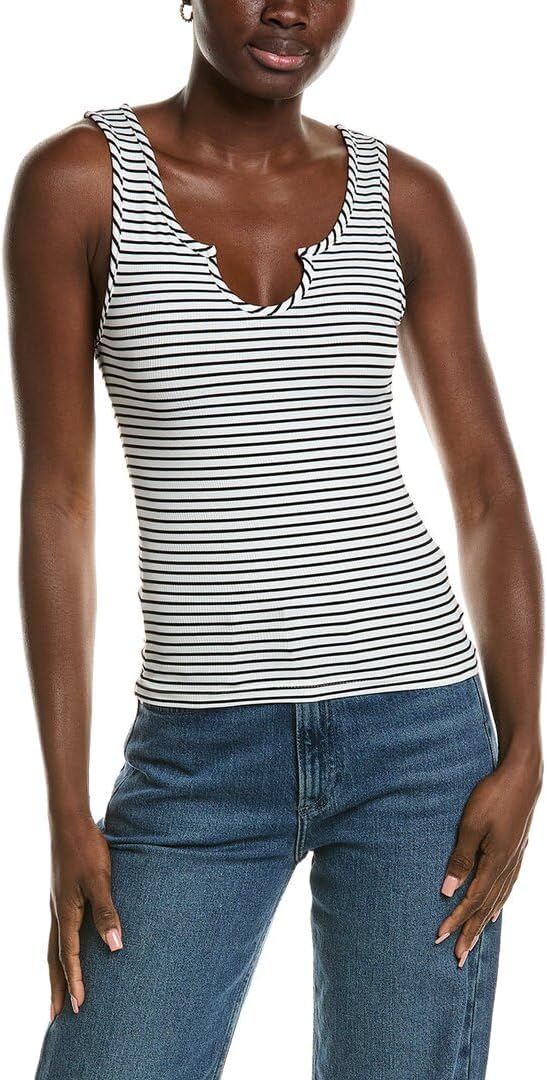 CHASER Womens Brandi Tank, Xs, White
