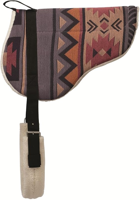 WEAVER Bareback Fleece Saddle Pad 21x35 Blue
