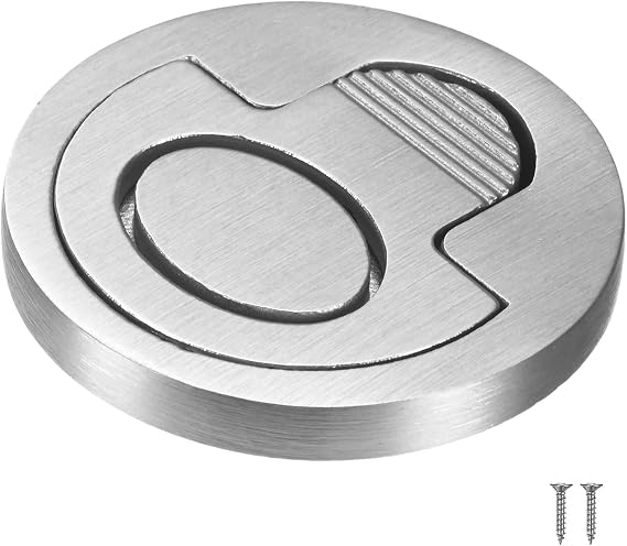 M METERXITY 1-Pack Flush Ring Pull, 2.56 x 1.18 inch Hidden Recessed Handle