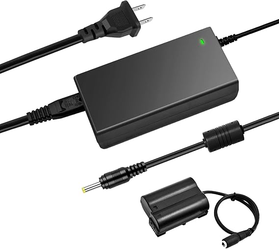 Dummy Battery EN-EL15 for Nikon, EP-5B DC Coupler, EH-5 Power Supply.