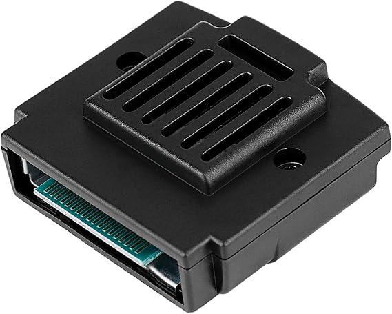 N64 Jumper Pak Replacement Memory Expansion Pack for Nintendo 64 Console, ABS Durable Plug-and-Play Jumper Pack Compatible with N64 Memory Port, Retro Gaming Accessory