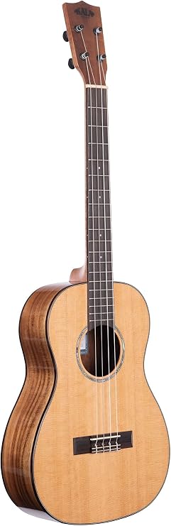 Kala Gloss Solid Cedar Top Acacia Baritone Ukulele (KA-SCAC-B)