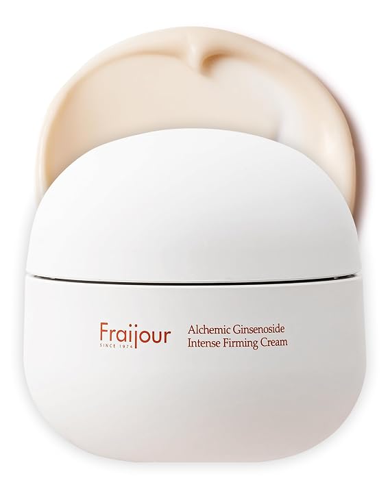 Fraijour Alchemic Ginsenoside Intense Firming Cream Triple Action Firming Cream with Ginsenoside, Peptides & 11 Fermented Extracts, Smooths Fine Lines, Brightens & Hydrates, 1.69 fl. oz.