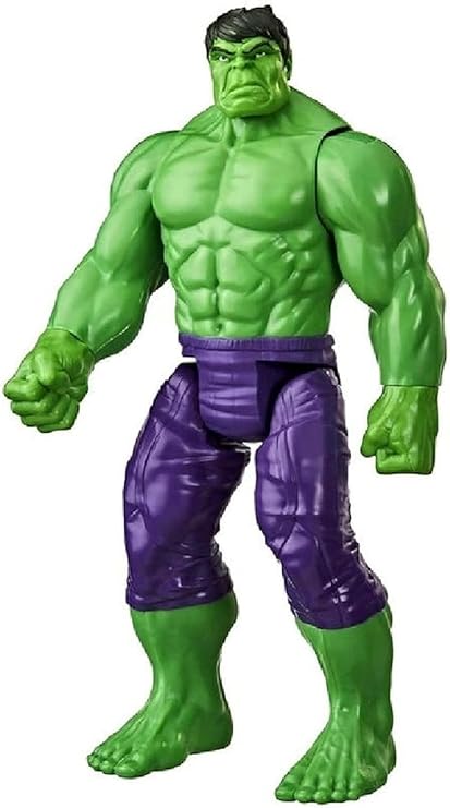 Marvel Avengers Titan Hero Series Blast Gear Deluxe Hulk Action Figure 30cm Scale Great for Kids, Collectors and Fans