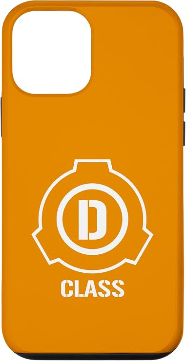 iPhone 12 mini SCP Foundation D Class Prisoner Costume Case