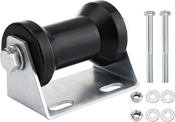 Boat Trailer Rollers with Brackets 5" Keel Roller Assembly Kit for Boat Trailer