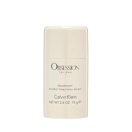 Calvin Klein Obsession Men's Deodorant With Notes of Bergamot, Lavender, Sage, Musk & Sandalwood