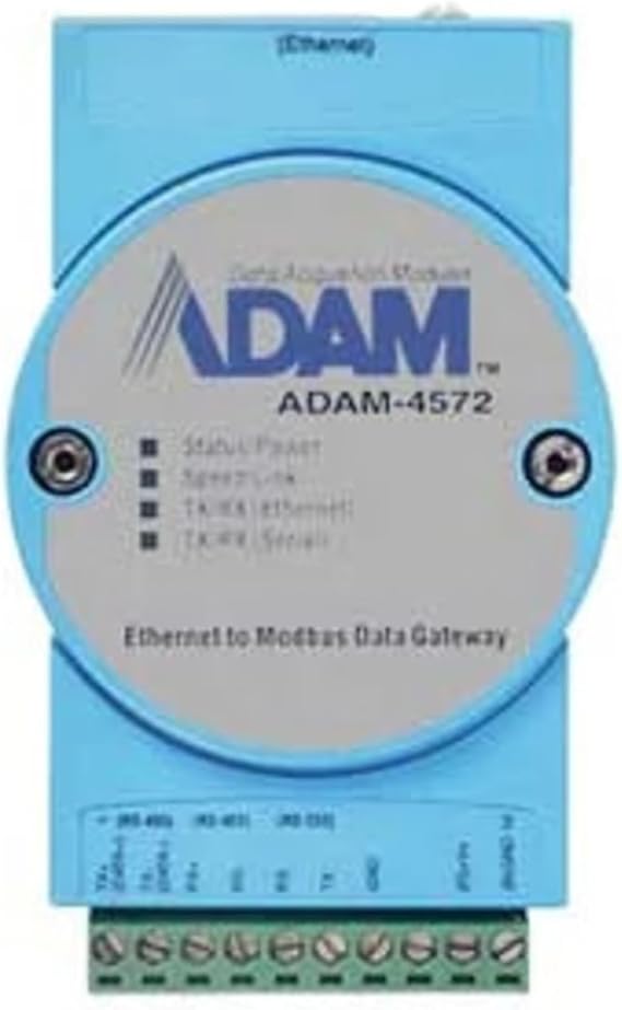 ADVANTECH ADAM-4572-CE 1-Port Modbus Gateway, Interface Between Modbus Serial Devices and Computer Hosts Running Modbus/TCP, RS-232 / RS-422 / RS-485