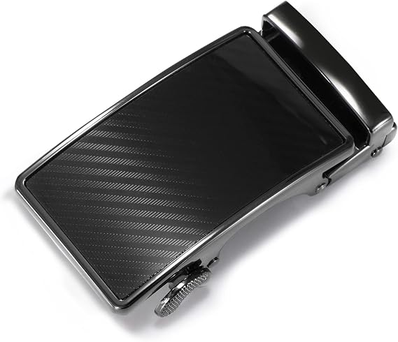 JASGOOD Men Ratchet Buckle Only Replacement Click Leather Buckle