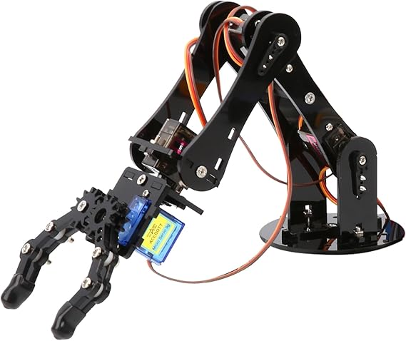 ACEBOTT Smart Car kit Functions STEM Coding for Ages 12-16,16+ Robot Arm Expansion Pack (Without Car)-QD007