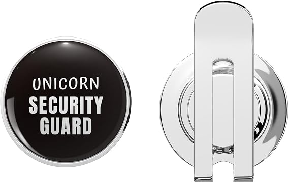 Unicorn Security Guard for Halloween dadies Golf Hat Clip with Magnetic Ball Marker