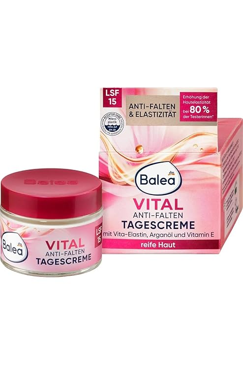 Balea Vital Anti-Wrinkle Day CreamSPF15, 50 ml (1.69 fl oz)