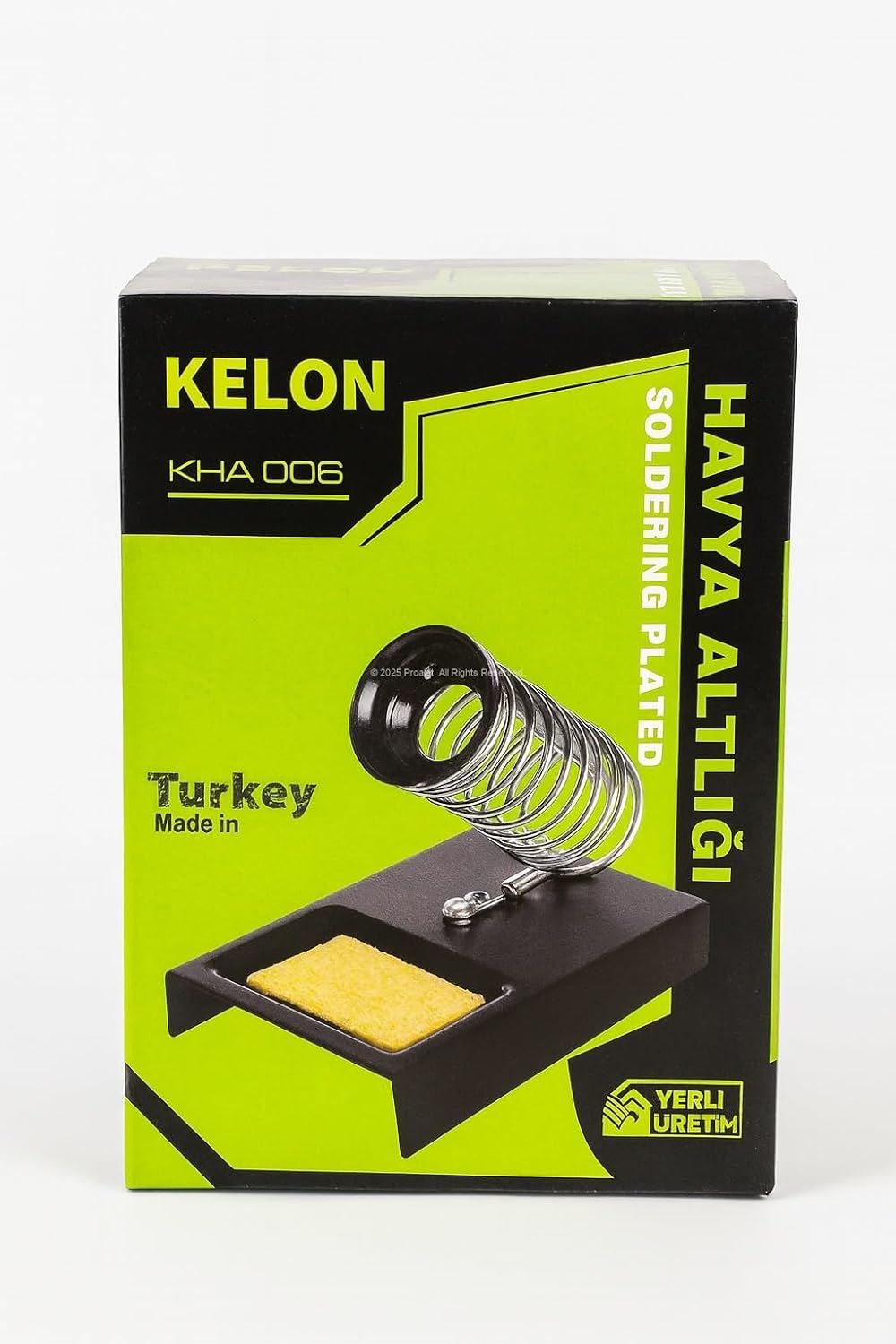 Kelon Soldering Iron Base, Solder Stand, Metal Base, Stable, Coffee Table, Holder, Automatic Closing Safety, Soldering Tool