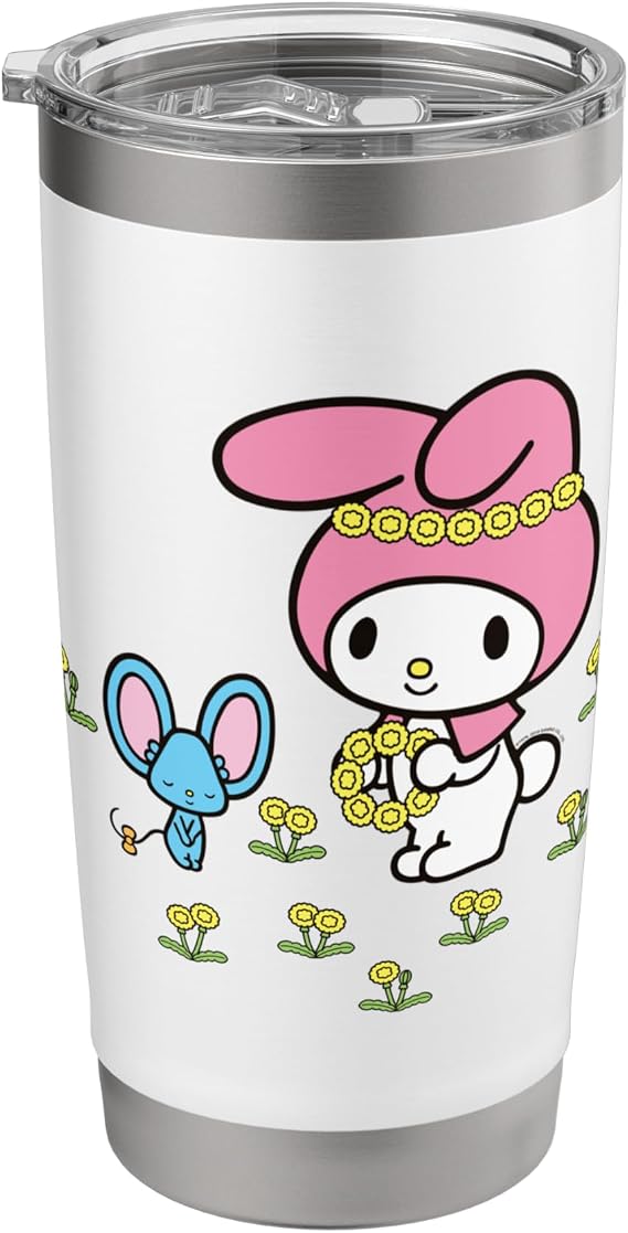 My Melody Flower Crown Stainless Steel Insulated Tumbler