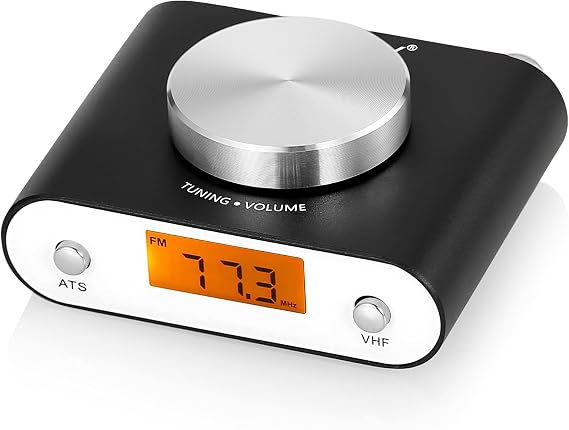 Nobsound Mini FM Radio Transistor Global Universal Manual Auto Search with Display Screen