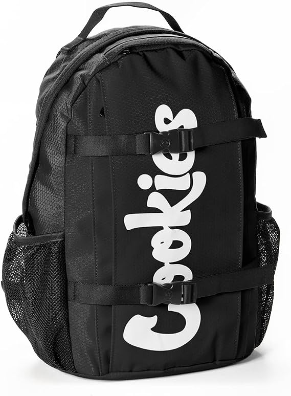 Cookies Non-Standard Ripstop Nylon Backpack, Black