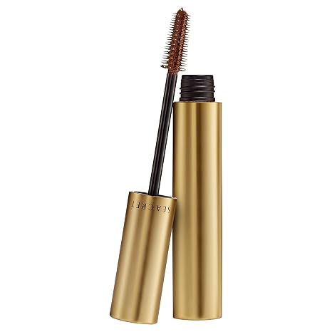 SEACRET Non-Smudge Tubing Mascara - Dead Sea Mineral Infused, Flake-Free All-Day Wear, Removes with Warm Water, Ophthalmologist Tested, Vegan Mascara 0.28 Oz / 8 g