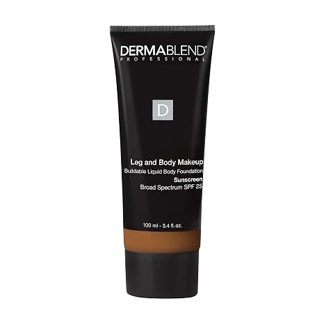 Dermablend Leg & Body Makeup Foundation SPF 25, 70W, 3.4 fl oz