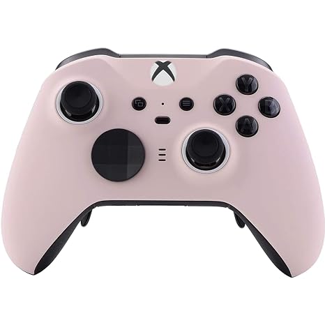 Custom Controllerzz Elite Series 2 Controller Compatible With Xbox One, Xbox Series S and Xbox Series X (Baby Pink)