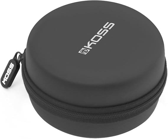 Koss Porta Pro Official Hard Carry Case, Black, Designed for Porta Pro